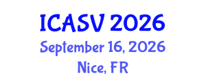 International Conference on Animal Sciences and Veterinary (ICASV) September 16, 2026 - Nice, France International Conference on Animal Sciences and Veterinary (ICASV) September 16, 2026 - Nice, France