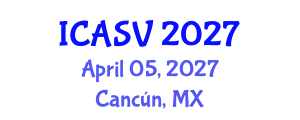 International Conference on Animal Sciences and Veterinary (ICASV) April 05, 2027 - Cancún, Mexico International Conference on Animal Sciences and Veterinary (ICASV) April 05, 2027 - Cancún, Mexico