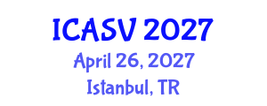 International Conference on Animal Sciences and Veterinary (ICASV) April 26, 2027 - Istanbul, Turkey International Conference on Animal Sciences and Veterinary (ICASV) April 26, 2027 - Istanbul, Turkey