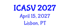 International Conference on Animal Sciences and Veterinary (ICASV) April 15, 2027 - Lisbon, Portugal International Conference on Animal Sciences and Veterinary (ICASV) April 15, 2027 - Lisbon, Portugal