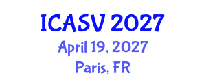 International Conference on Animal Sciences and Veterinary (ICASV) April 19, 2027 - Paris, France International Conference on Animal Sciences and Veterinary (ICASV) April 19, 2027 - Paris, France