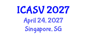 International Conference on Animal Sciences and Veterinary (ICASV) April 24, 2027 - Singapore, Singapore International Conference on Animal Sciences and Veterinary (ICASV) April 24, 2027 - Singapore, Singapore
