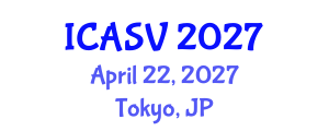 International Conference on Animal Sciences and Veterinary (ICASV) April 22, 2027 - Tokyo, Japan International Conference on Animal Sciences and Veterinary (ICASV) April 22, 2027 - Tokyo, Japan