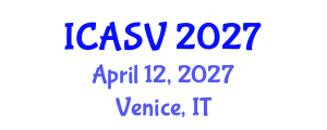 International Conference on Animal Sciences and Veterinary (ICASV) April 12, 2027 - Venice, Italy