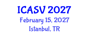 International Conference on Animal Sciences and Veterinary (ICASV) February 15, 2027 - Istanbul, Turkey International Conference on Animal Sciences and Veterinary (ICASV) February 15, 2027 - Istanbul, Turkey