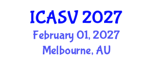 International Conference on Animal Sciences and Veterinary (ICASV) February 01, 2027 - Melbourne, Australia International Conference on Animal Sciences and Veterinary (ICASV) February 01, 2027 - Melbourne, Australia