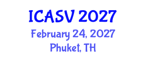 International Conference on Animal Sciences and Veterinary (ICASV) February 24, 2027 - Phuket, Thailand International Conference on Animal Sciences and Veterinary (ICASV) February 24, 2027 - Phuket, Thailand