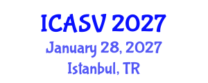 International Conference on Animal Sciences and Veterinary (ICASV) January 28, 2027 - Istanbul, Turkey International Conference on Animal Sciences and Veterinary (ICASV) January 28, 2027 - Istanbul, Turkey