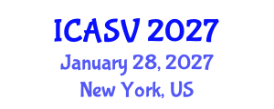 International Conference on Animal Sciences and Veterinary (ICASV) January 28, 2027 - New York, United States International Conference on Animal Sciences and Veterinary (ICASV) January 28, 2027 - New York, United States