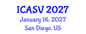 International Conference on Animal Sciences and Veterinary (ICASV) January 16, 2027 - San Diego, United States International Conference on Animal Sciences and Veterinary (ICASV) January 16, 2027 - San Diego, United States