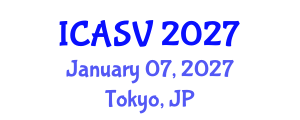 International Conference on Animal Sciences and Veterinary (ICASV) January 07, 2027 - Tokyo, Japan