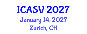 International Conference on Animal Sciences and Veterinary (ICASV) January 14, 2027 - Zurich, Switzerland International Conference on Animal Sciences and Veterinary (ICASV) January 14, 2027 - Zurich, Switzerland