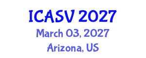 International Conference on Animal Sciences and Veterinary (ICASV) March 03, 2027 - Arizona, United States