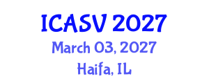 International Conference on Animal Sciences and Veterinary (ICASV) March 03, 2027 - Haifa, Israel International Conference on Animal Sciences and Veterinary (ICASV) March 03, 2027 - Haifa, Israel