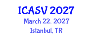 International Conference on Animal Sciences and Veterinary (ICASV) March 22, 2027 - Istanbul, Turkey International Conference on Animal Sciences and Veterinary (ICASV) March 22, 2027 - Istanbul, Turkey
