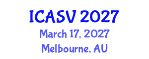 International Conference on Animal Sciences and Veterinary (ICASV) March 17, 2027 - Melbourne, Australia International Conference on Animal Sciences and Veterinary (ICASV) March 17, 2027 - Melbourne, Australia