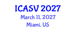 International Conference on Animal Sciences and Veterinary (ICASV) March 11, 2027 - Miami, United States International Conference on Animal Sciences and Veterinary (ICASV) March 11, 2027 - Miami, United States