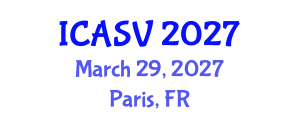 International Conference on Animal Sciences and Veterinary (ICASV) March 29, 2027 - Paris, France International Conference on Animal Sciences and Veterinary (ICASV) March 29, 2027 - Paris, France