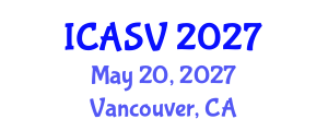 International Conference on Animal Sciences and Veterinary (ICASV) May 20, 2027 - Vancouver, Canada International Conference on Animal Sciences and Veterinary (ICASV) May 20, 2027 - Vancouver, Canada