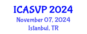 International Conference on Animal Sciences and Veterinary Pathology (ICASVP) November 07, 2024 - Istanbul, Turkey