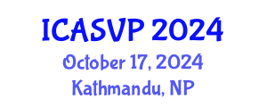 International Conference on Animal Sciences and Veterinary Pathology (ICASVP) October 17, 2024 - Kathmandu, Nepal