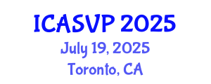 International Conference on Animal Sciences and Veterinary Pathology (ICASVP) July 19, 2025 - Toronto, Canada