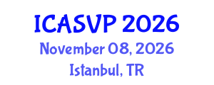 International Conference on Animal Sciences and Veterinary Pathology (ICASVP) November 08, 2026 - Istanbul, Turkey