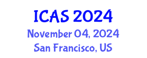 International Conference on Animal Sciences (ICAS) November 04, 2024 - San Francisco, United States