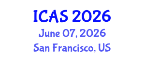 International Conference on Animal Sciences (ICAS) June 07, 2026 - San Francisco, United States