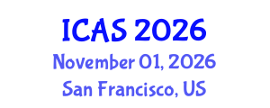 International Conference on Animal Sciences (ICAS) November 01, 2026 - San Francisco, United States