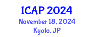 International Conference on Antennas and Propagation (ICAP) November 18, 2024 - Kyoto, Japan