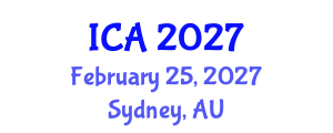 International Conference on Antennas (ICA) February 25, 2027 - Sydney, Australia International Conference on Antennas (ICA) February 25, 2027 - Sydney, Australia
