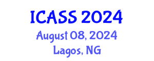 International Conference on Anthropological and Sociological Sciences (ICASS) August 08, 2024 - Lagos, Nigeria