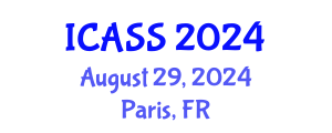 International Conference on Anthropological and Sociological Sciences (ICASS) August 29, 2024 - Paris, France
