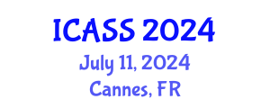 International Conference on Anthropological and Sociological Sciences (ICASS) July 11, 2024 - Cannes, France