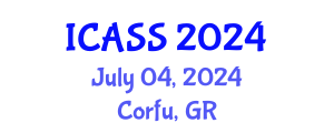 International Conference on Anthropological and Sociological Sciences (ICASS) July 04, 2024 - Corfu, Greece