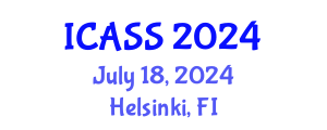 International Conference on Anthropological and Sociological Sciences (ICASS) July 18, 2024 - Helsinki, Finland