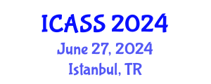 International Conference on Anthropological and Sociological Sciences (ICASS) June 27, 2024 - Istanbul, Turkey