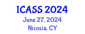 International Conference on Anthropological and Sociological Sciences (ICASS) June 27, 2024 - Nicosia, Cyprus