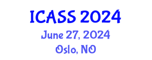 International Conference on Anthropological and Sociological Sciences (ICASS) June 27, 2024 - Oslo, Norway