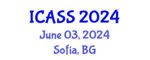 International Conference on Anthropological and Sociological Sciences (ICASS) June 03, 2024 - Sofia, Bulgaria