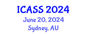International Conference on Anthropological and Sociological Sciences (ICASS) June 20, 2024 - Sydney, Australia