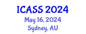 International Conference on Anthropological and Sociological Sciences (ICASS) May 16, 2024 - Sydney, Australia