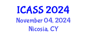 International Conference on Anthropological and Sociological Sciences (ICASS) November 04, 2024 - Nicosia, Cyprus