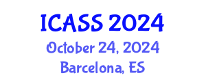 International Conference on Anthropological and Sociological Sciences (ICASS) October 24, 2024 - Barcelona, Spain