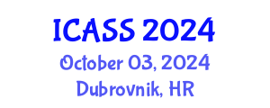 International Conference on Anthropological and Sociological Sciences (ICASS) October 03, 2024 - Dubrovnik, Croatia