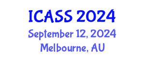 International Conference on Anthropological and Sociological Sciences (ICASS) September 12, 2024 - Melbourne, Australia