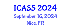 International Conference on Anthropological and Sociological Sciences (ICASS) September 16, 2024 - Nice, France