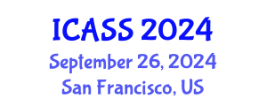 International Conference on Anthropological and Sociological Sciences (ICASS) September 26, 2024 - San Francisco, United States
