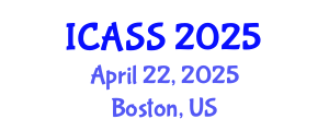 International Conference on Anthropological and Sociological Sciences (ICASS) April 22, 2025 - Boston, United States